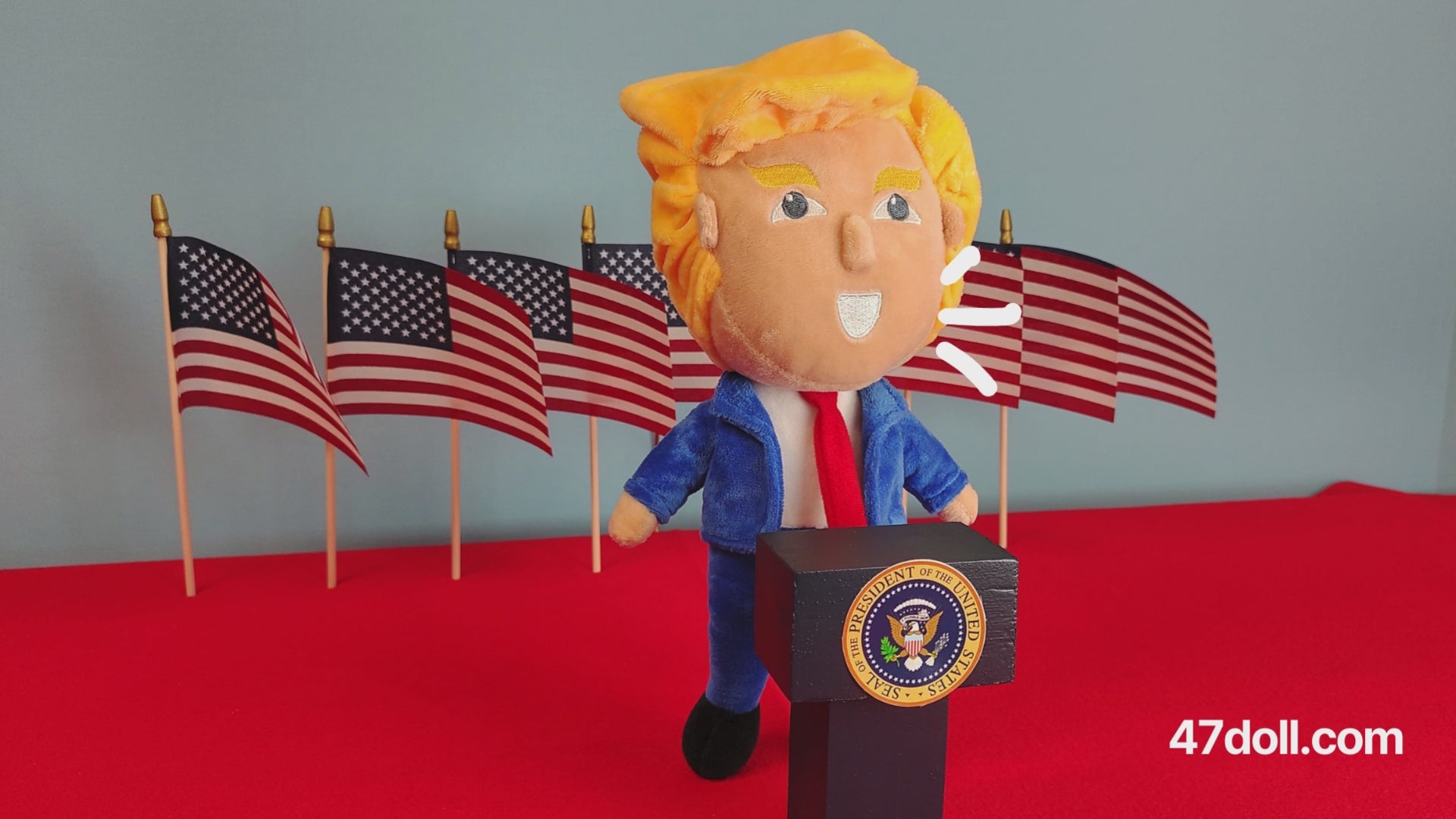 Talking best sale trump doll